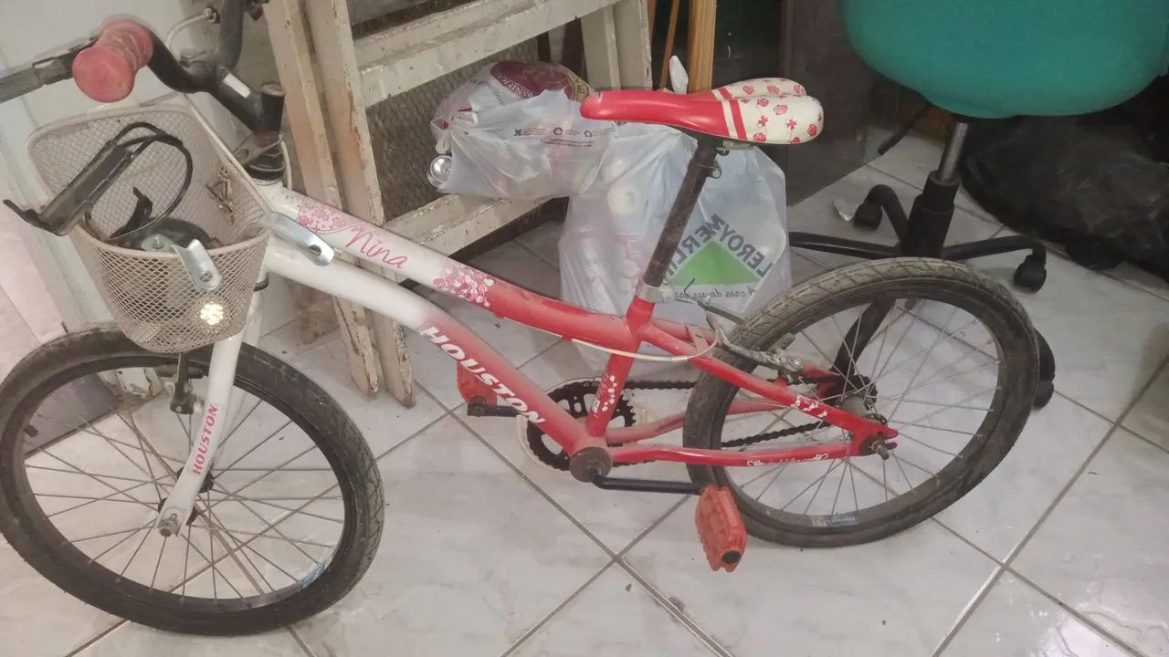 Bicicleta aro 20 houston menina