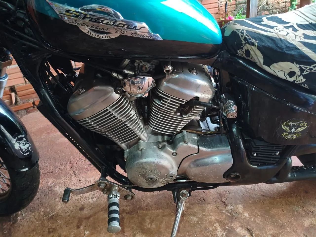 Shadow 600CC   1998 Verde - Foto 3