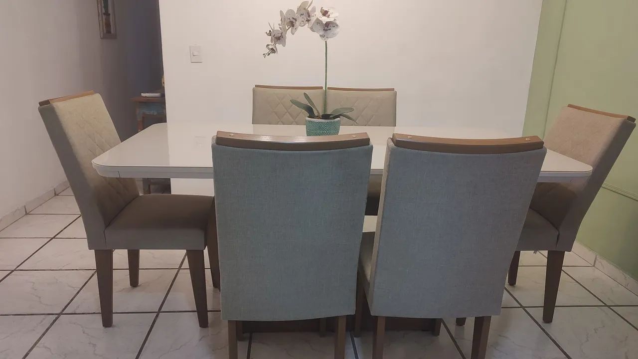 Mesa de seis lugares  - Foto 3