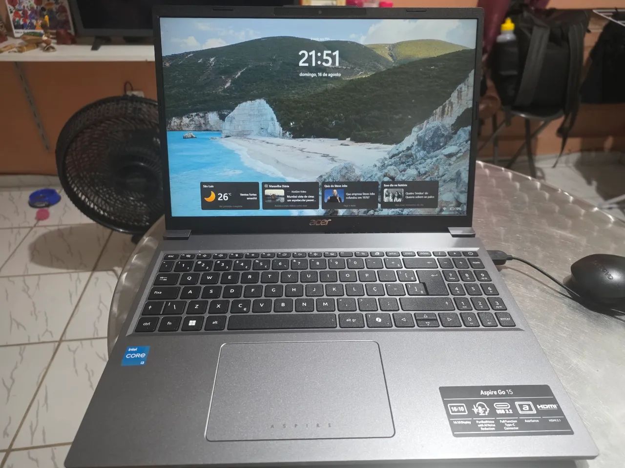 Notebook Acer Aspire Go 15