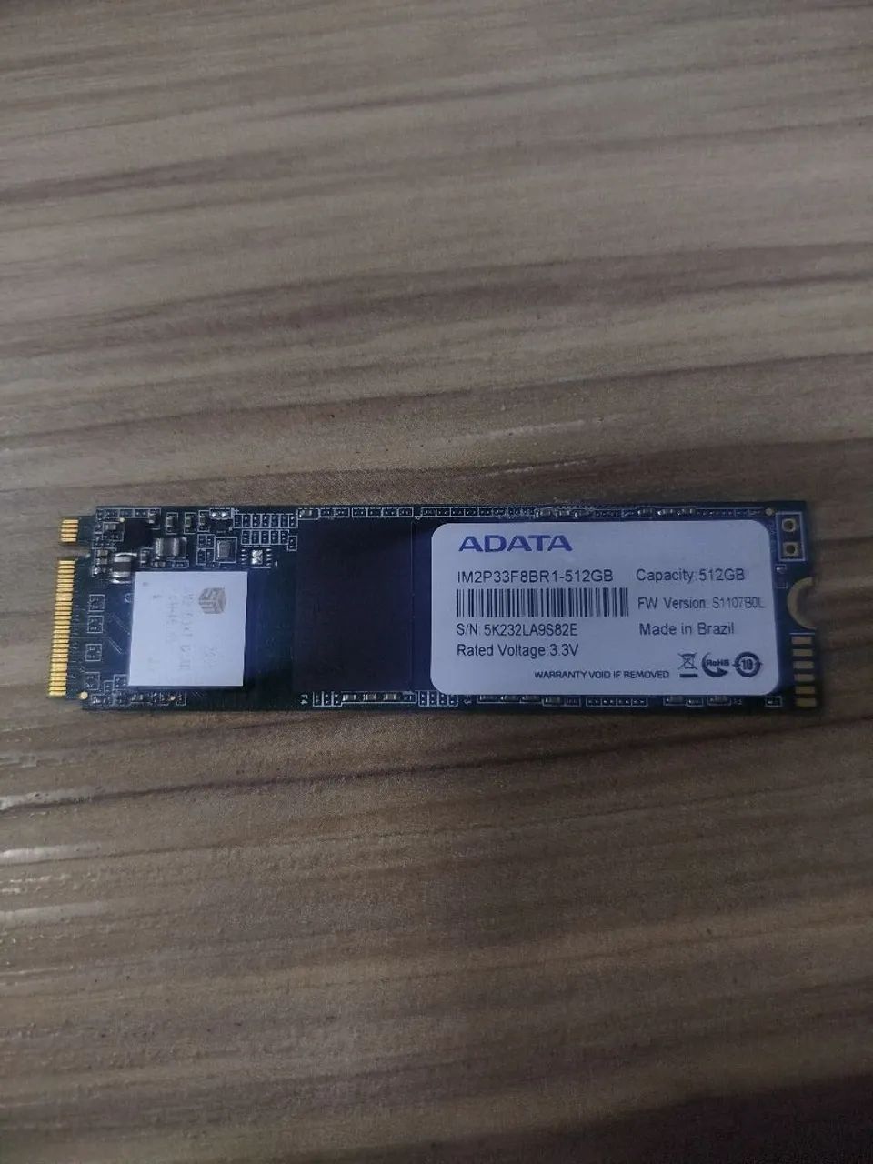 SSD ADATA M.2 NVMe de 512GB (Modelo IM2P33F8BR1)