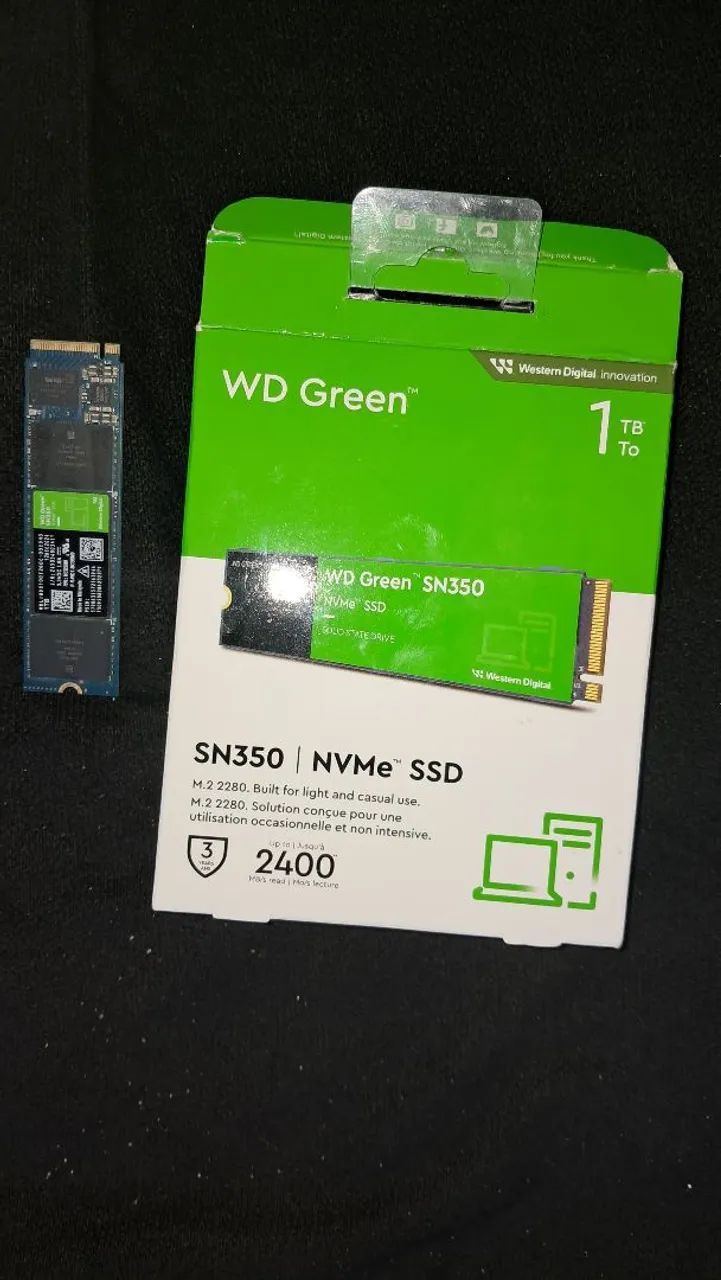 SSD NVME M2 3.0 WD GREEN 1TB