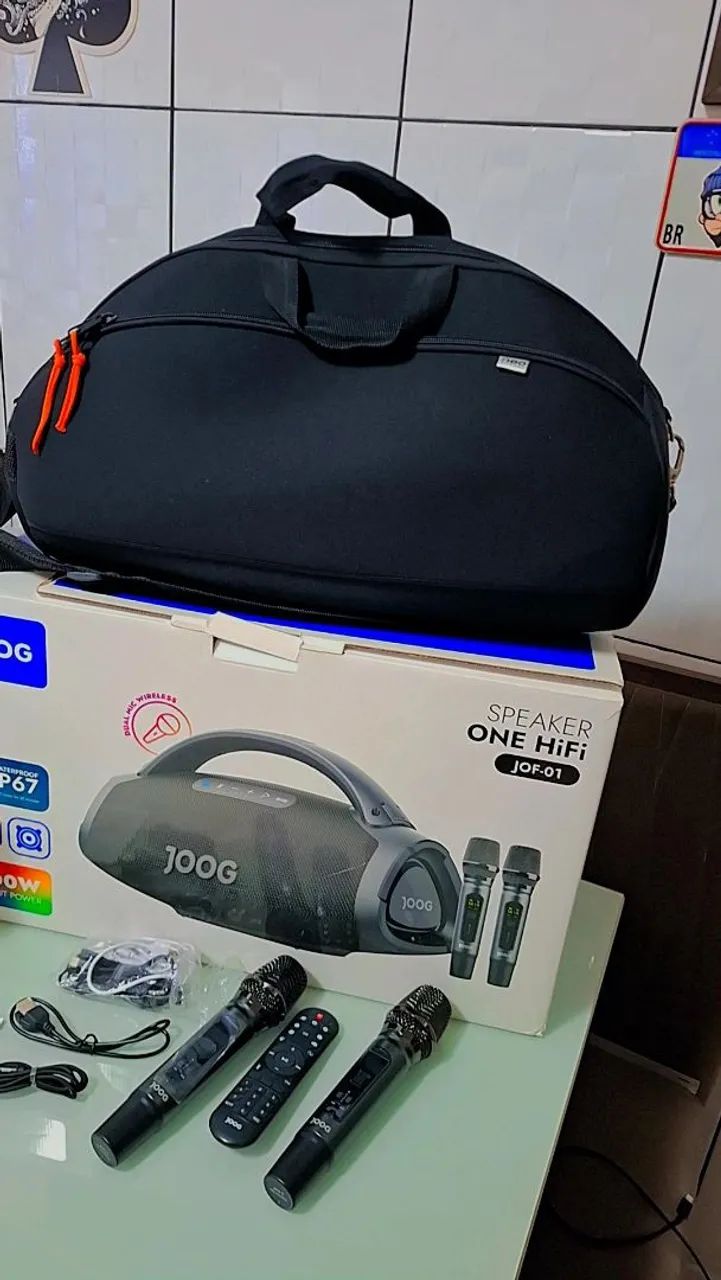 Caixa Bluetooth JOOG ONE hi-fi 200W - Foto 4