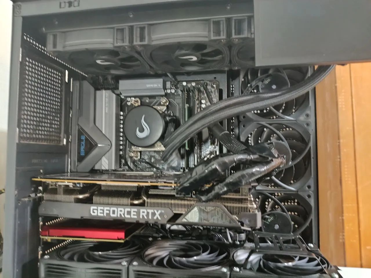 Water cooler 360 rise mode all black - Foto 2