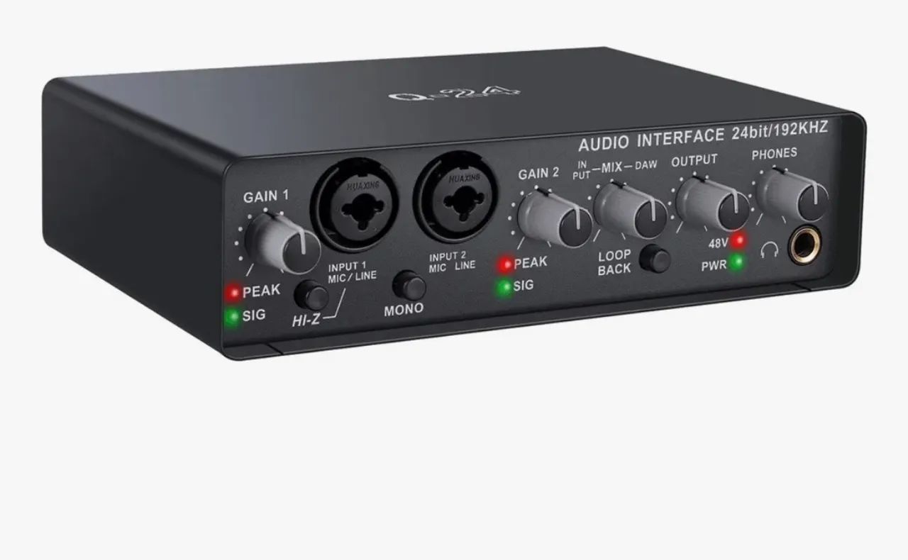 Interface de áudio 