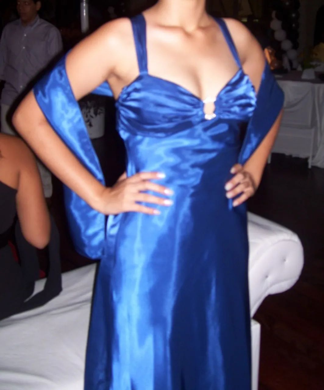 Vestido Longo (Azul) - Foto 4