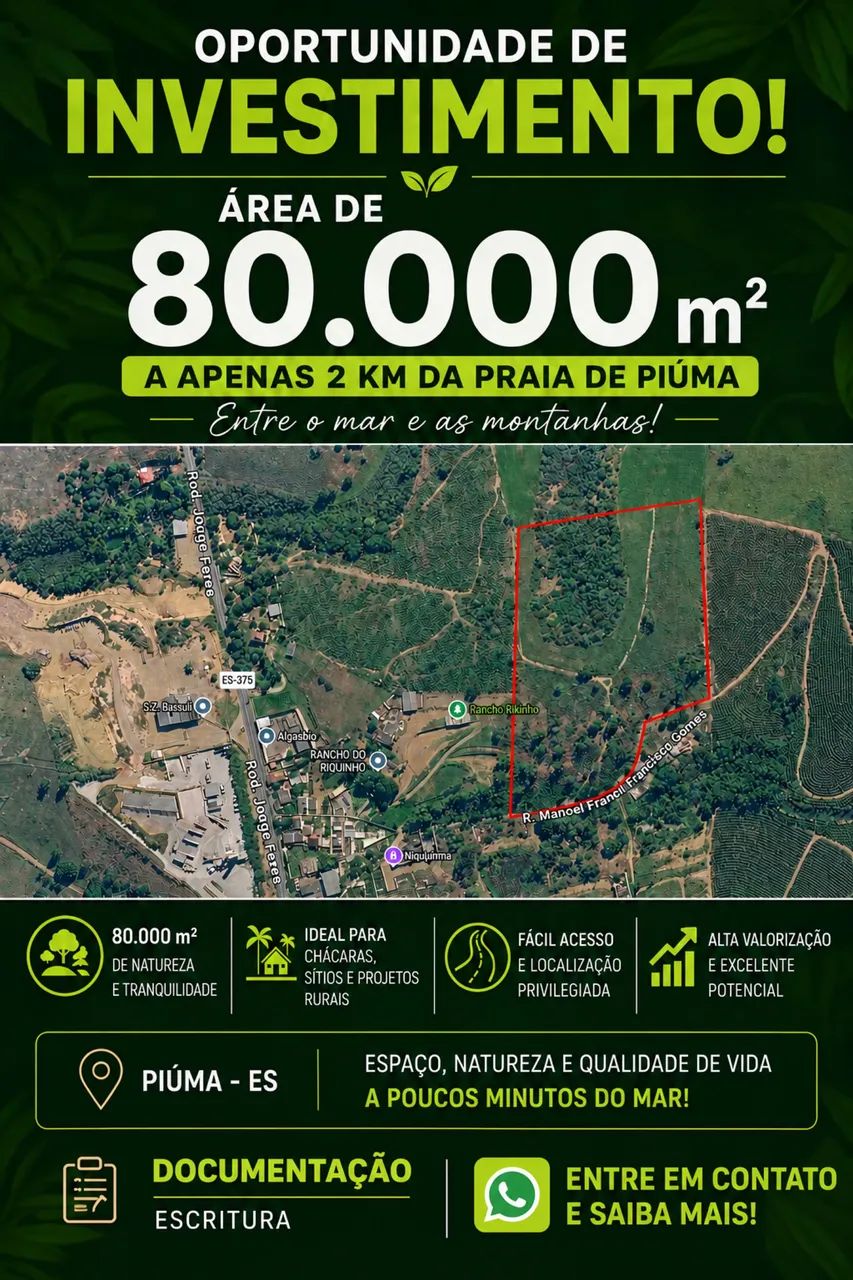 Área a venda