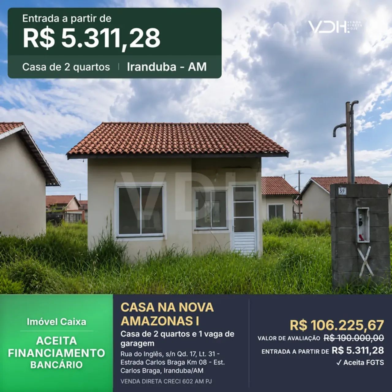 CASA NA NOVA AMAZONAS I