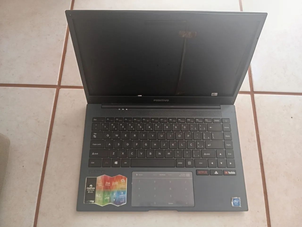 Carcaca completa + teclado notebook motion q32b