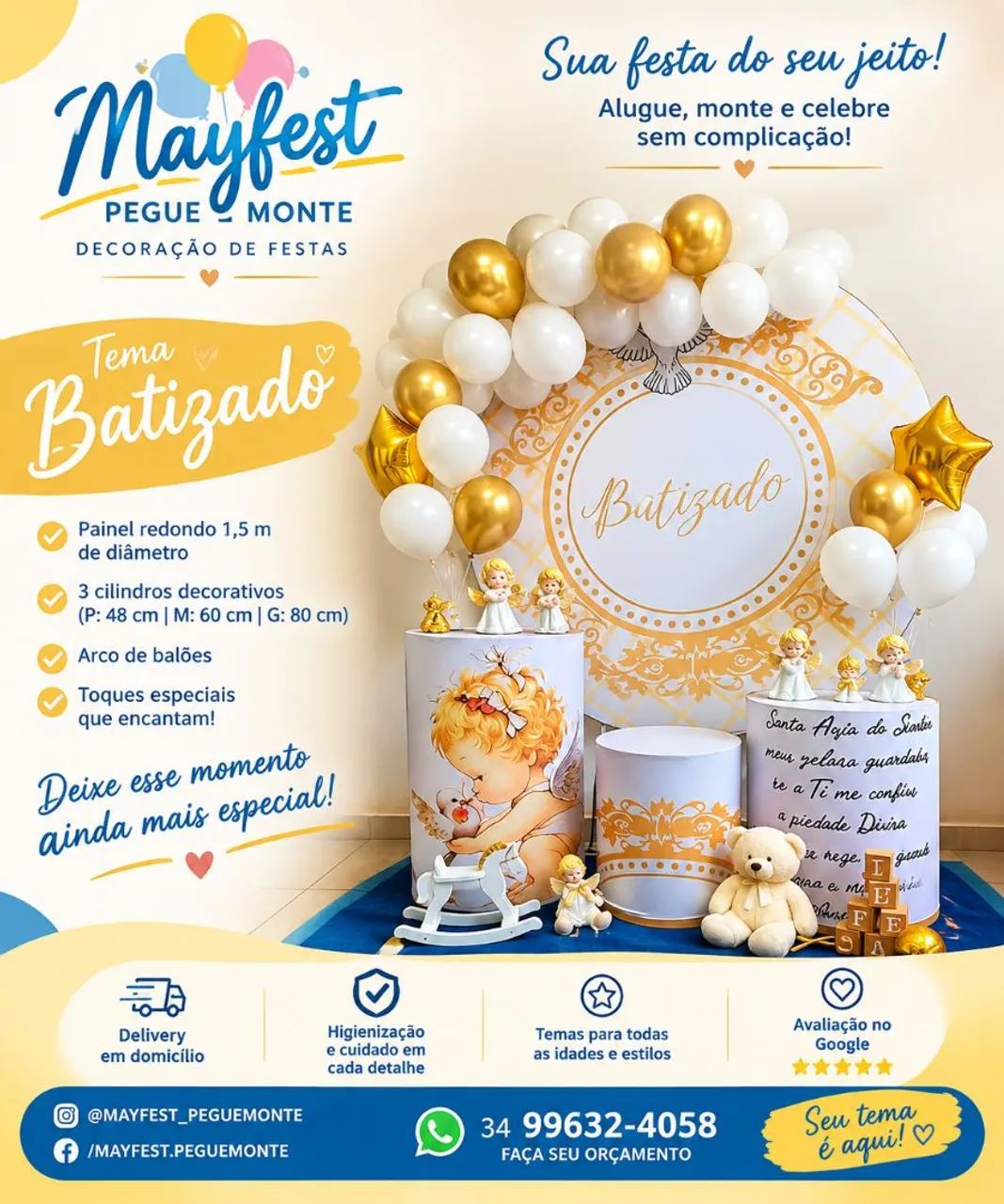 Decoração de Festa Pegue e Monte - Foto 3