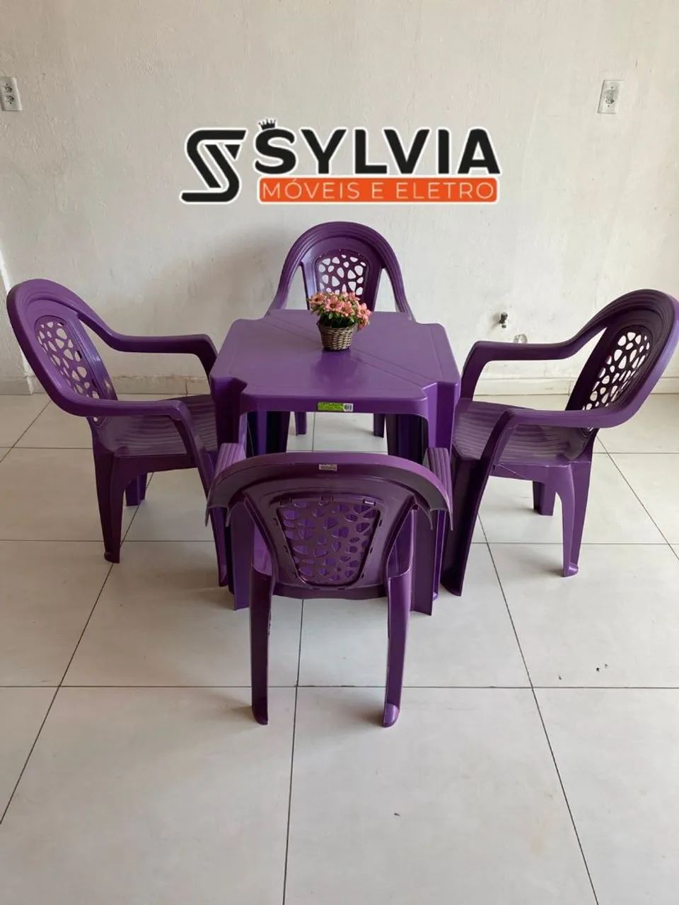 Conjunto de plástico com braço  - Foto 5