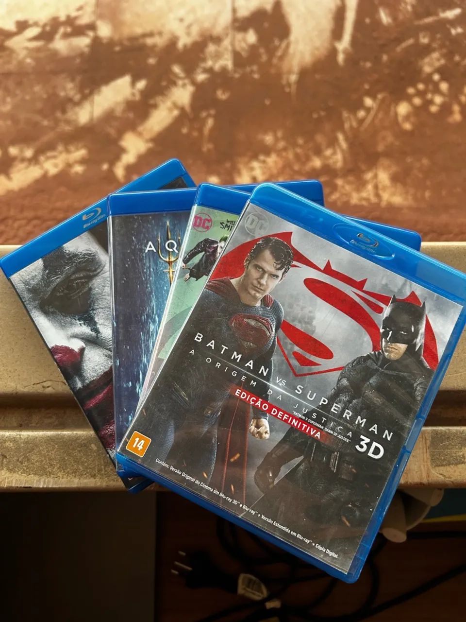 Lote de bluray?s da DC