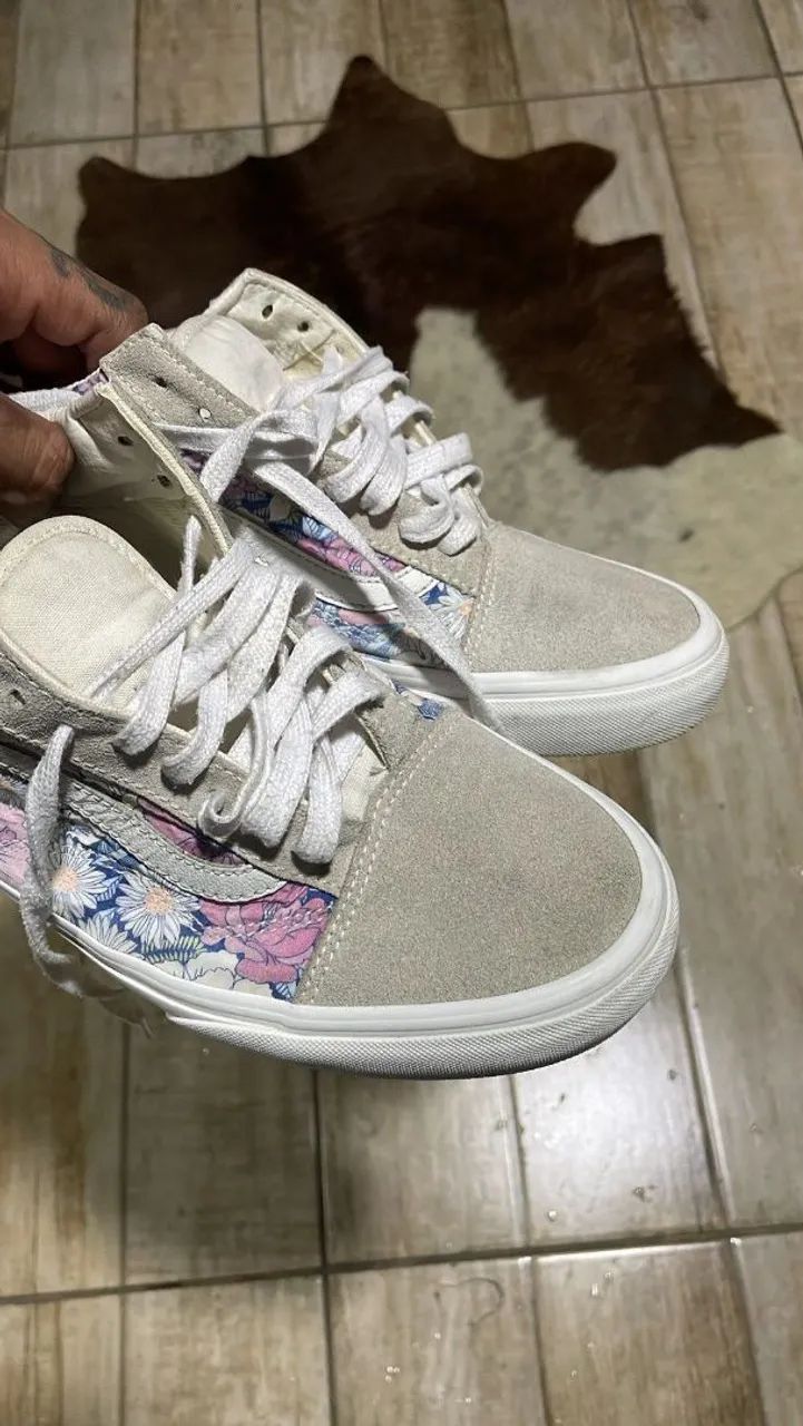 Tênis vans branco número 41 - Foto 4