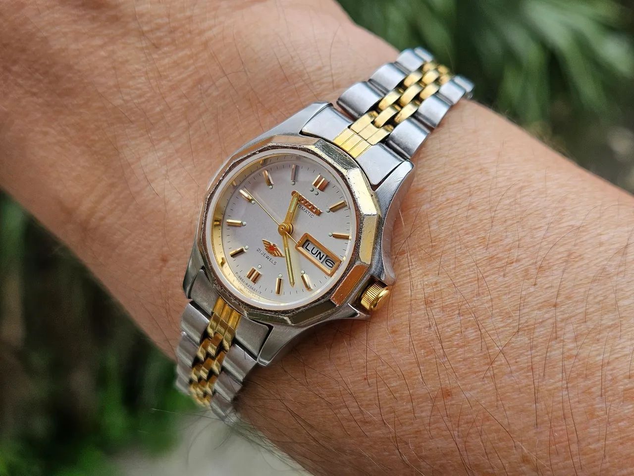 Relógio Automático Feminino Citizen Eagle 7 Vintage 1985