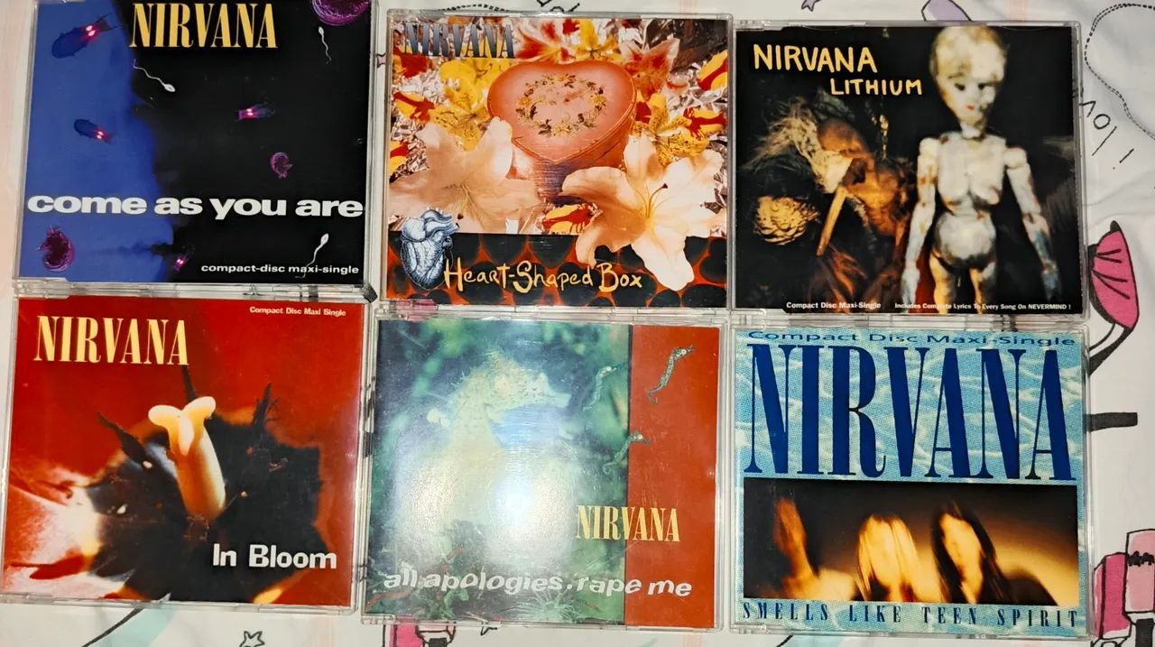 CDs Nirvana Singles - Foto 3