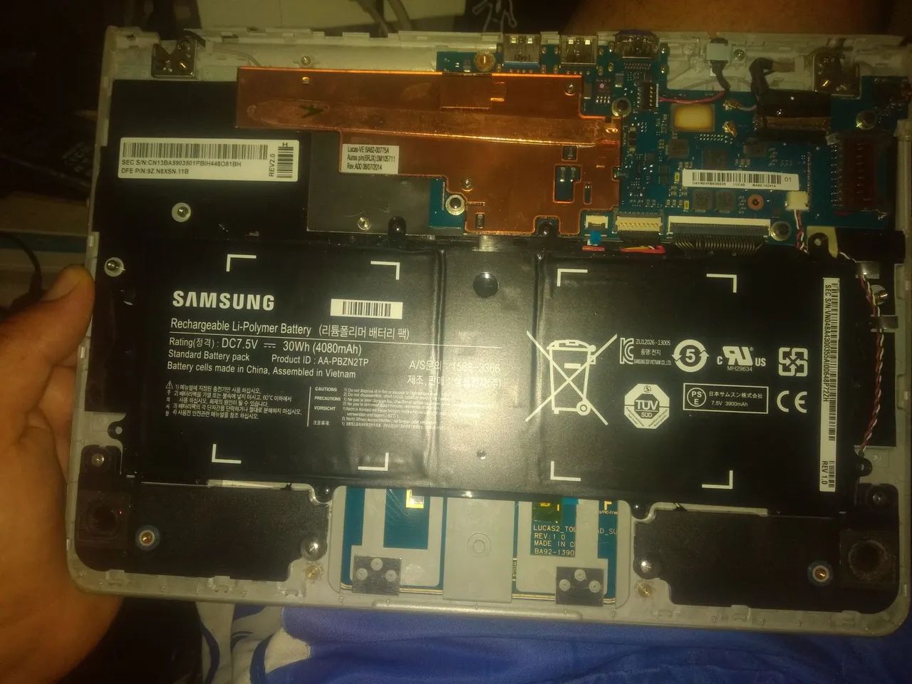 Samsung Chromebook 303c sem tela - Foto 5