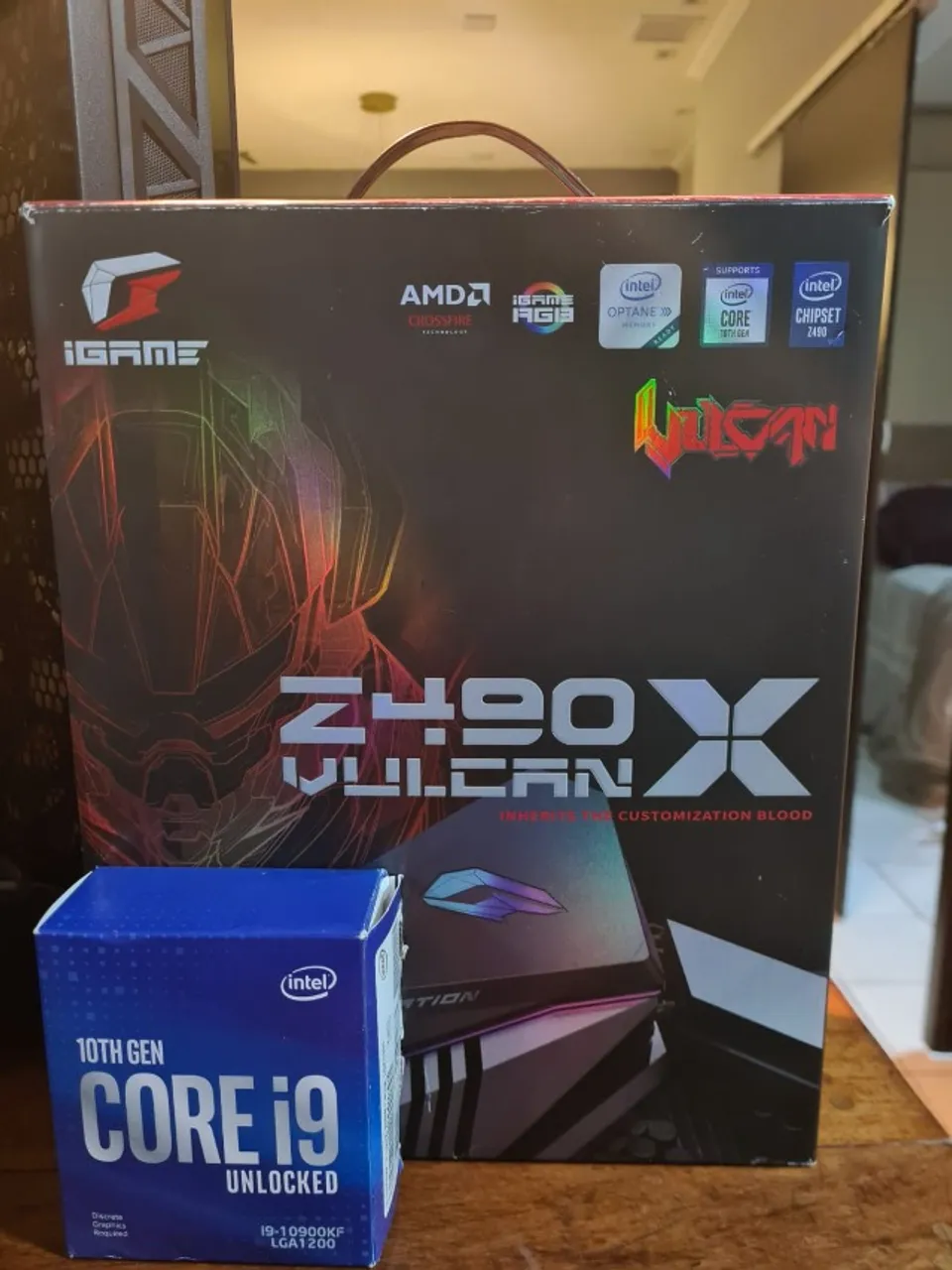 Kit Upgrade Gamer Z390-e Gamming Rog Strix + I7 + 16GB Ddr4
