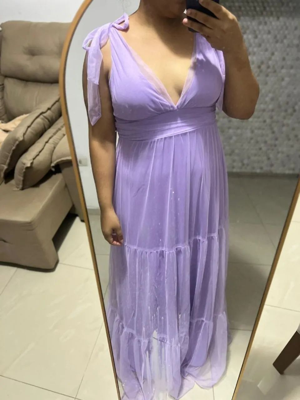 Vestido Madrinha lilas - Foto 2