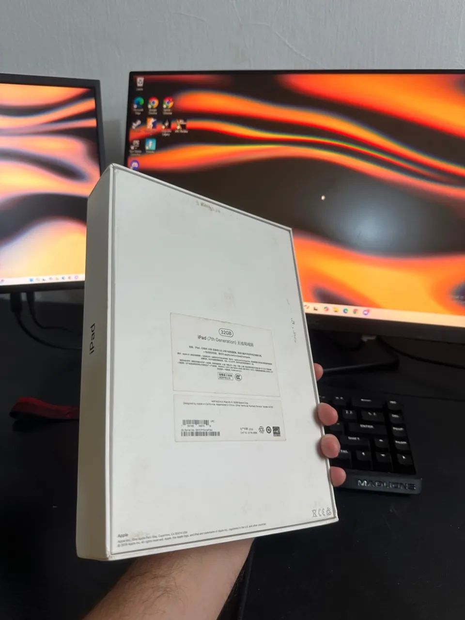 Ipad 7 32gb cinza espacial com caneta - Foto 5