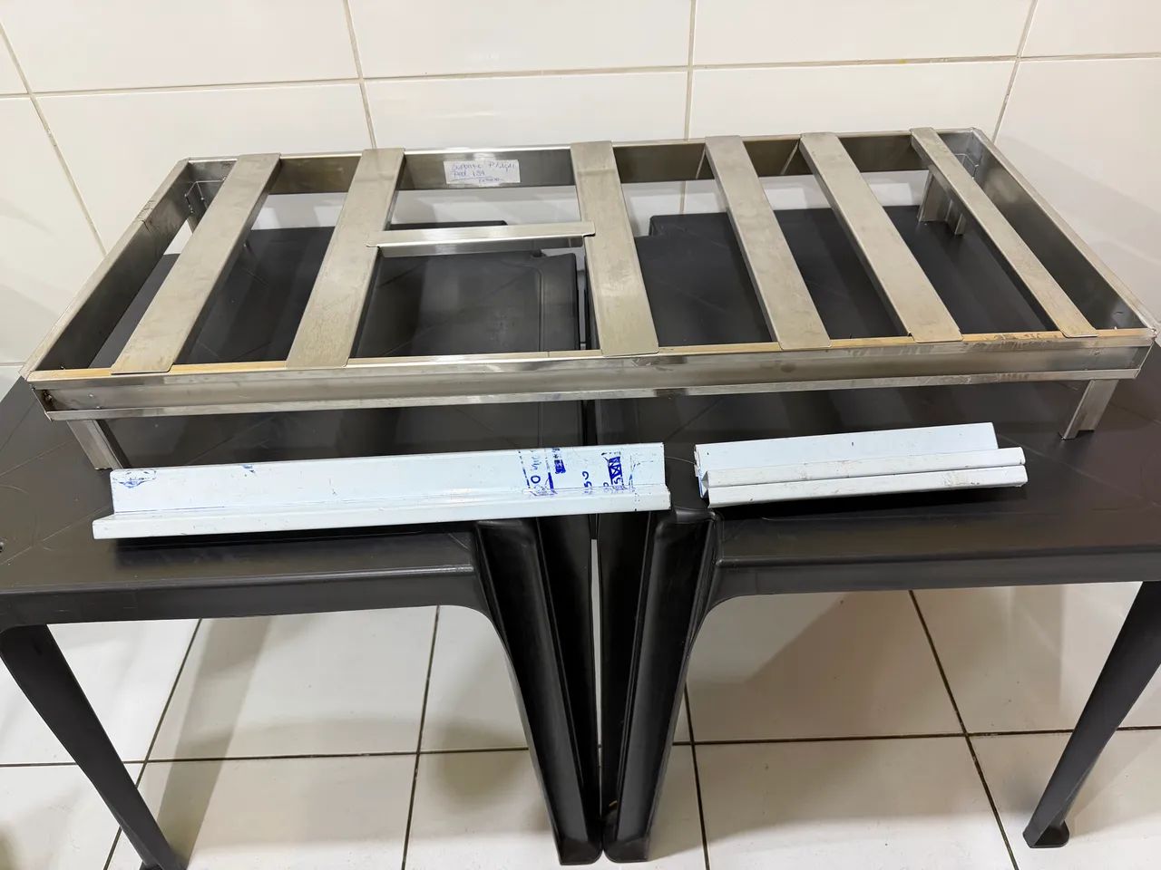 Suporte Açaí Loja Inox - Foto 2