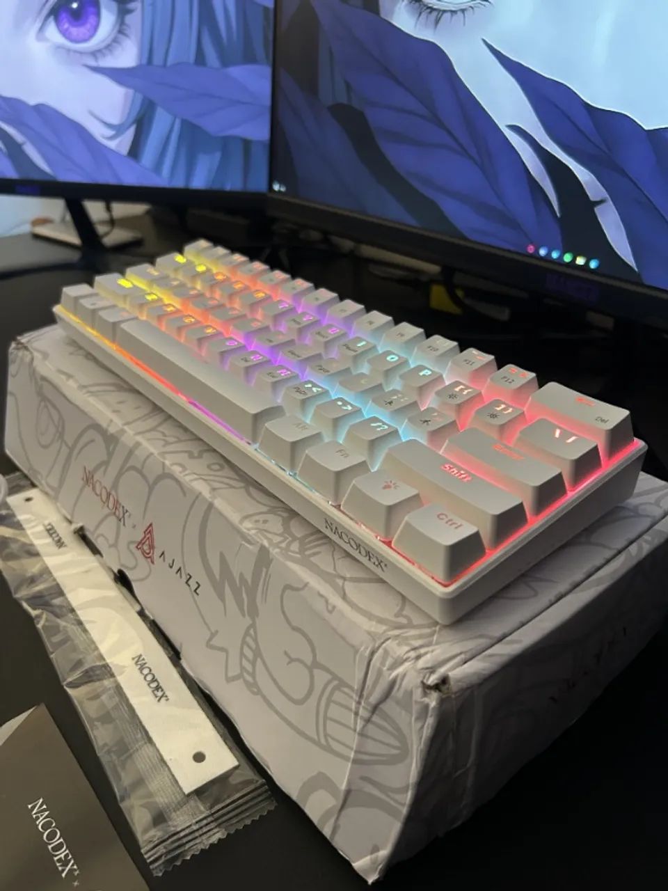 TECLADO MECANICO AJAZZ NK-61 (NOVO) - Periféricos e Acessórios de TECLADO MECANICO AJAZZ NK-61 (NOVO) - Periféricos e Acessórios de