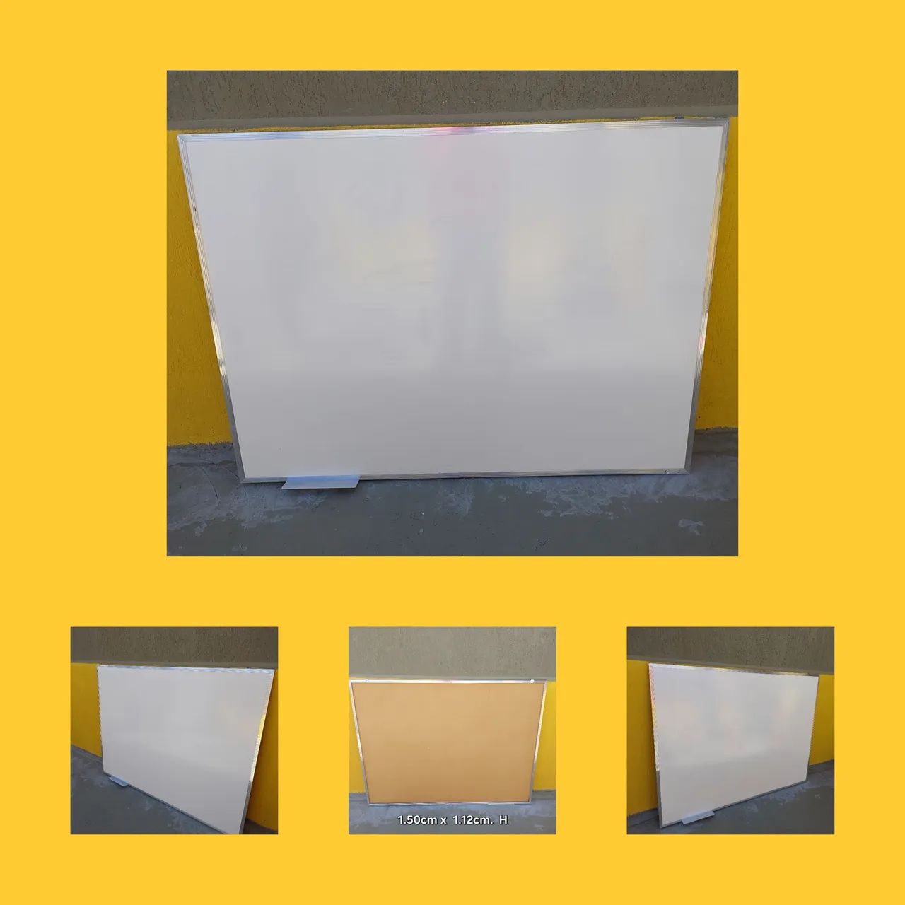 Quadro branco/losa 1.50x1.12cm