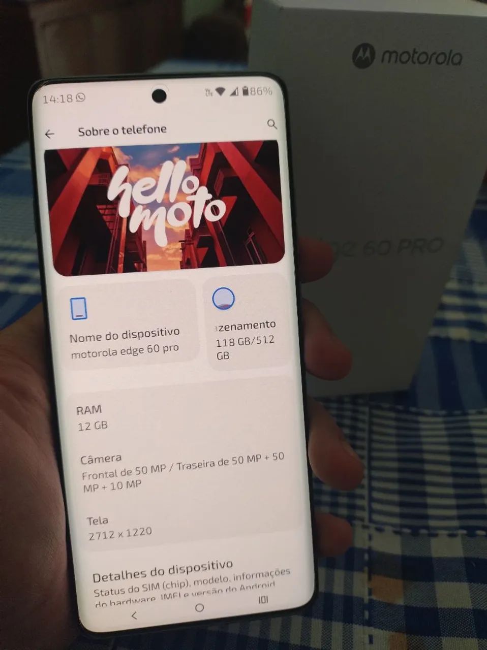 Edge 60 Pro 5G novo  - Foto 2