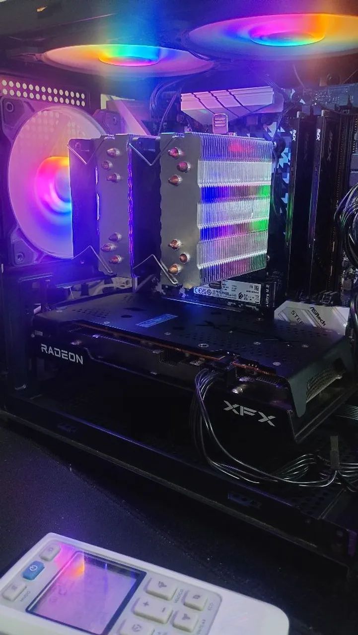 Pc gamer com RX 7600