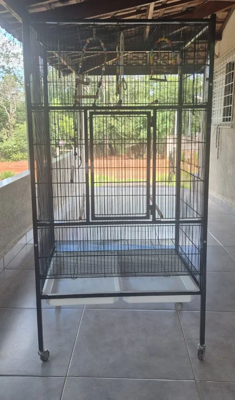 Gaiola Calopsita e demais Pássaros de Luxo. 