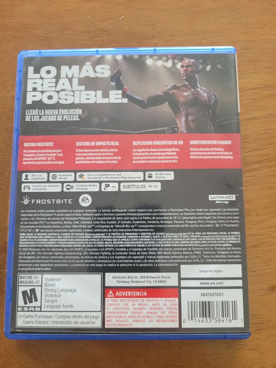 UFC 5 PS5 - Importado - Foto 2