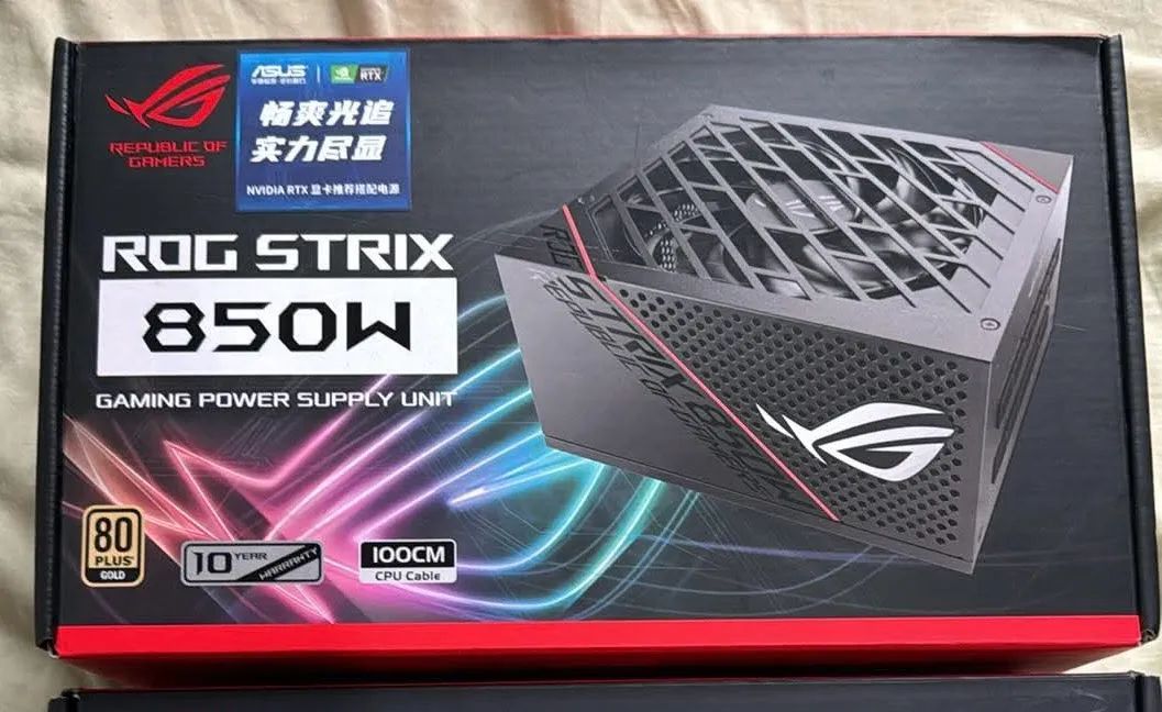 Fonte Asus Rog Strix 850w com cabo 12VHPWR - Foto 2