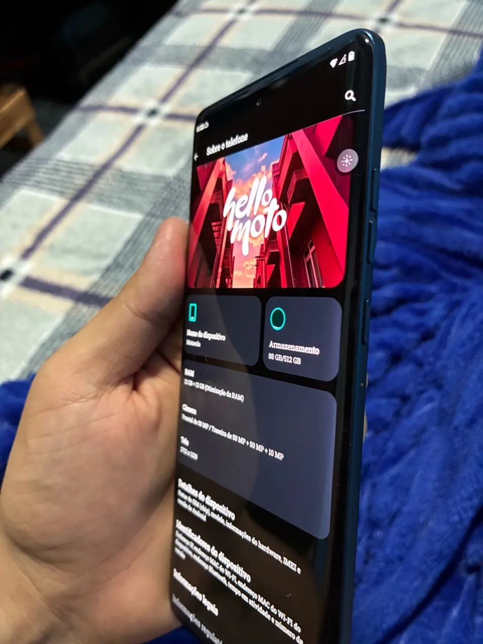Celular Motorola Edge 60, 512Gb com nota. - Foto 4