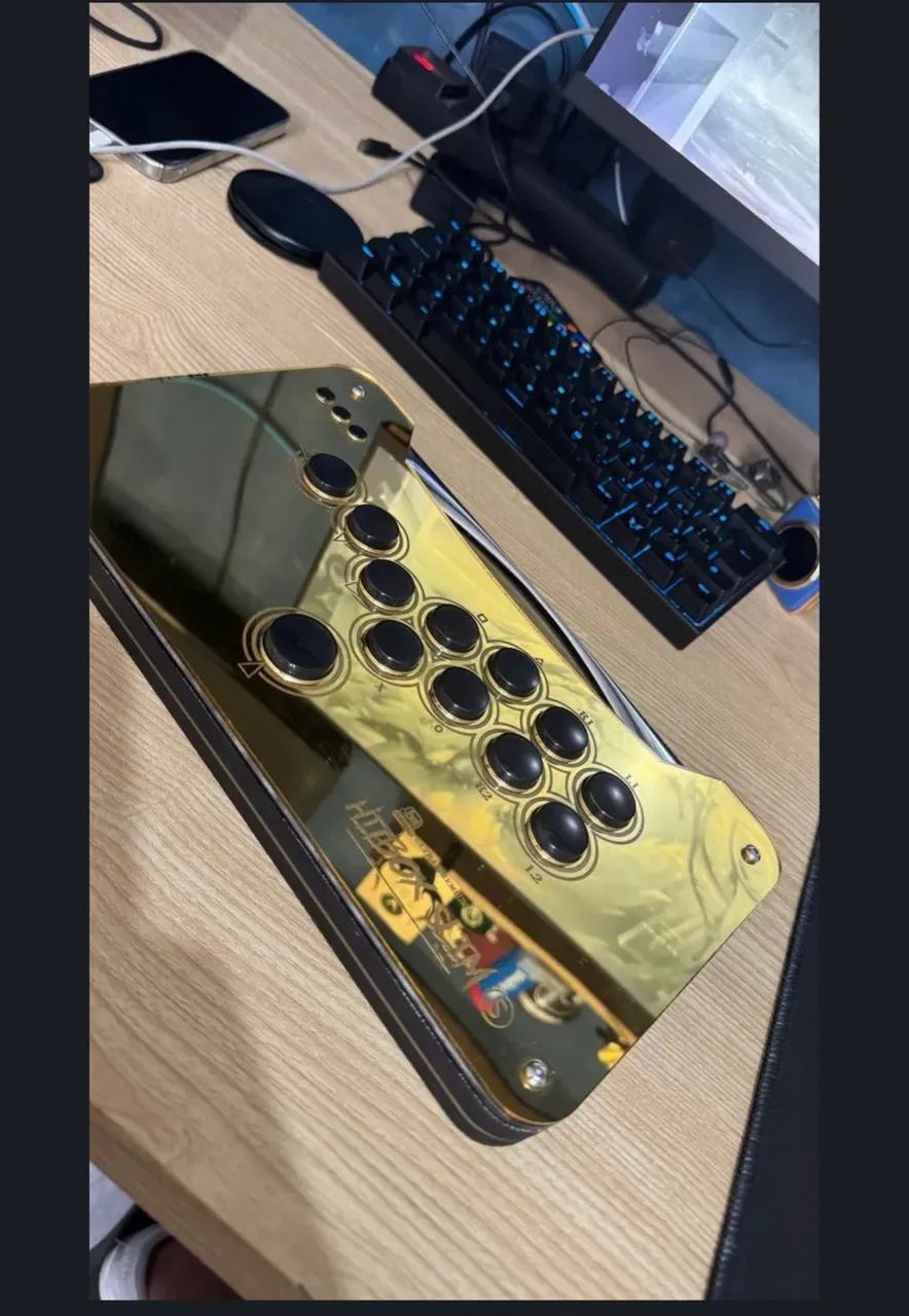 SLIM (S) HITBOX Arcade Ps4  /ps3 E Pc controle 2nd - Foto 2
