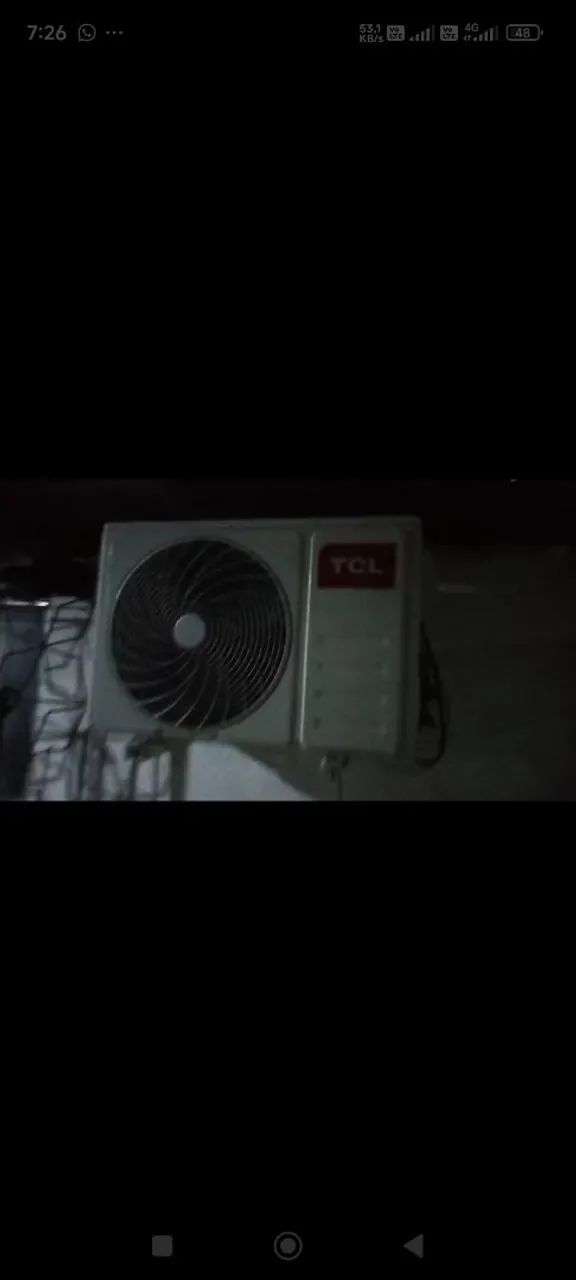 Ar condicionado inverter pro tcl 9.000 btus seminovo  - Foto 4