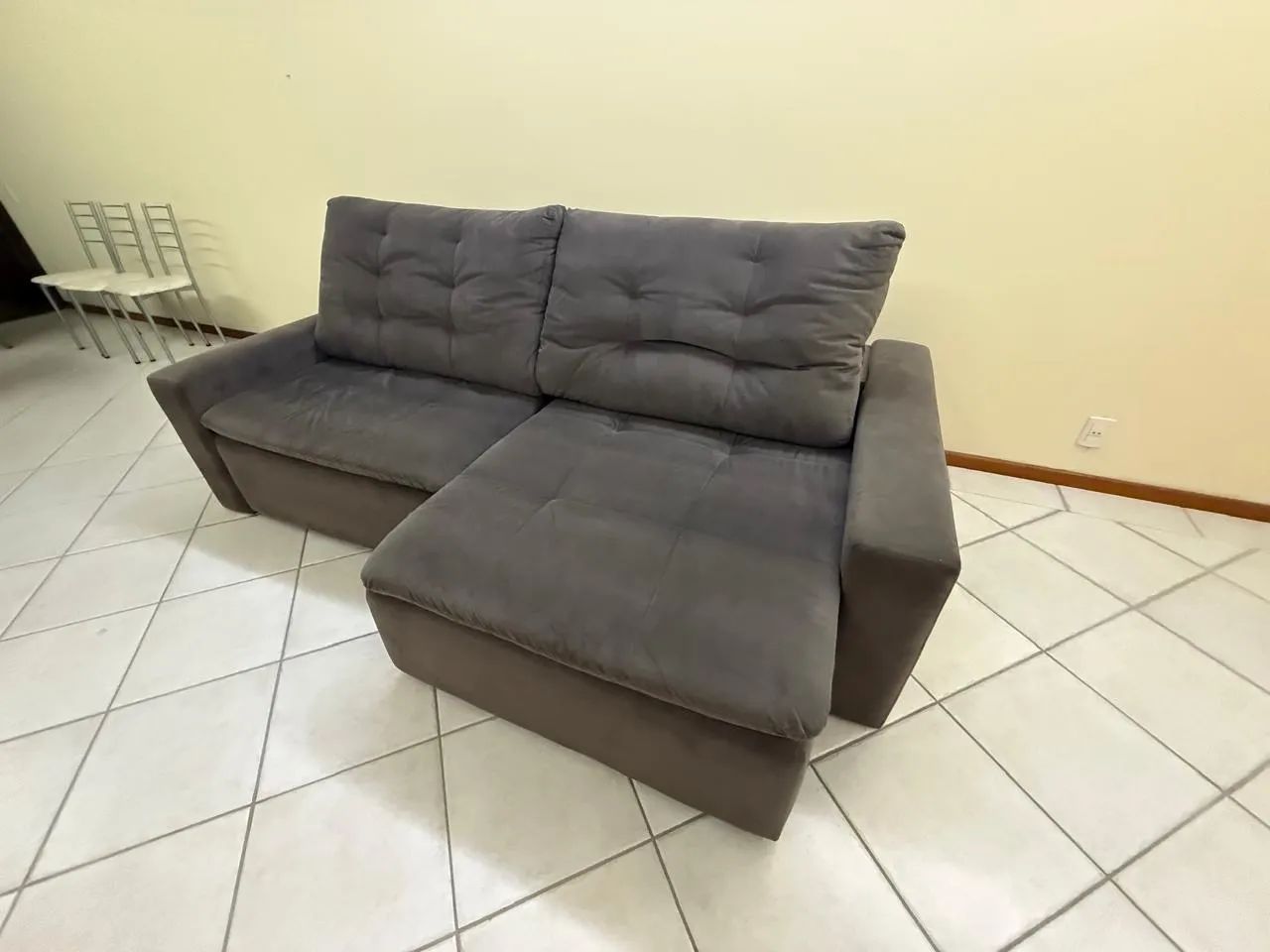 Sofá retrátil 4 lugares - Foto 2