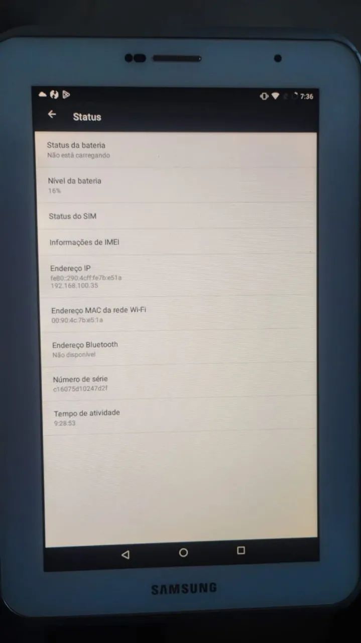 Vendo tablet Samsung Galaxy Tab 2 3G, funcionando. - Foto 3