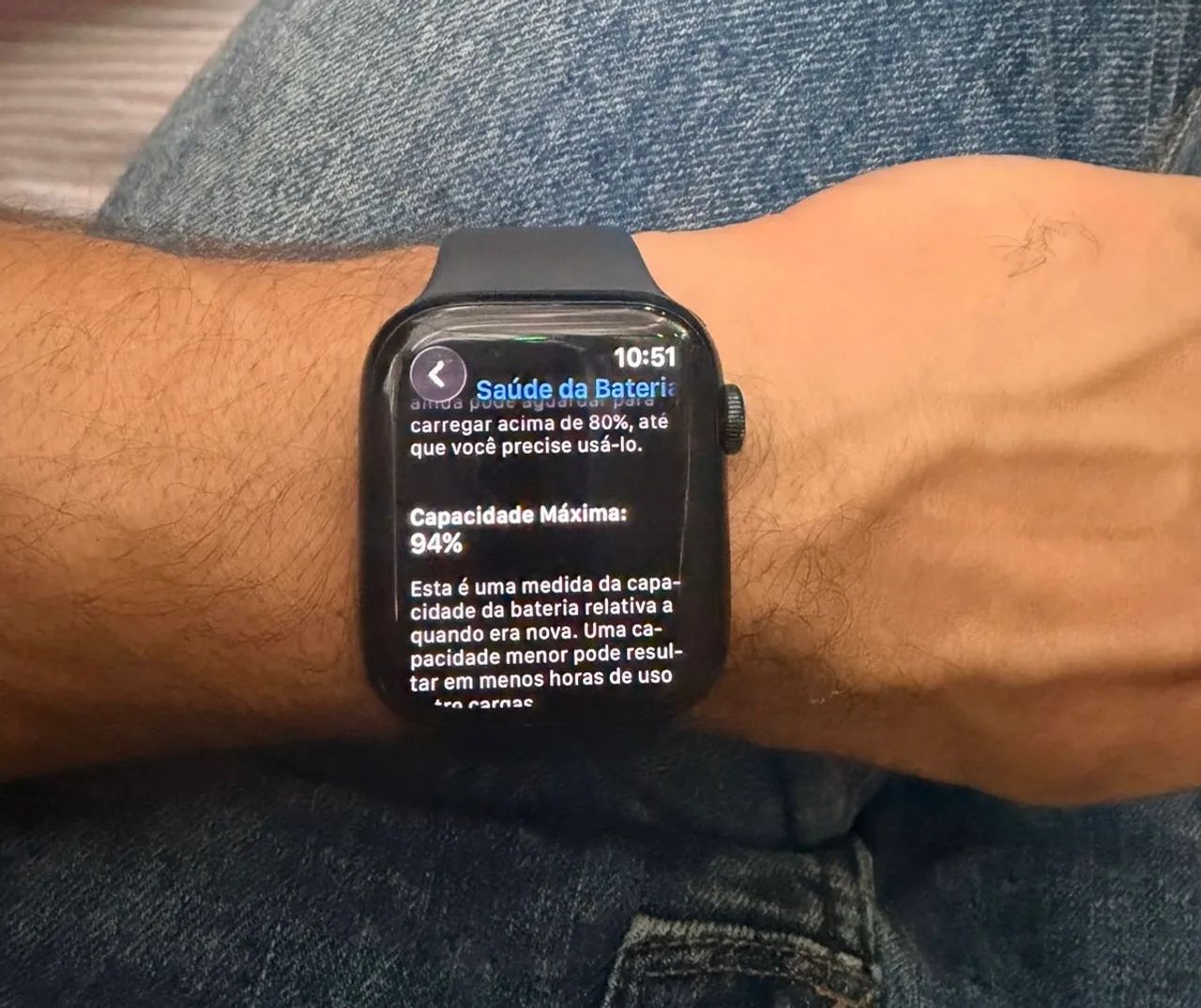 Apple Watch - série 9 45mm - Foto 4