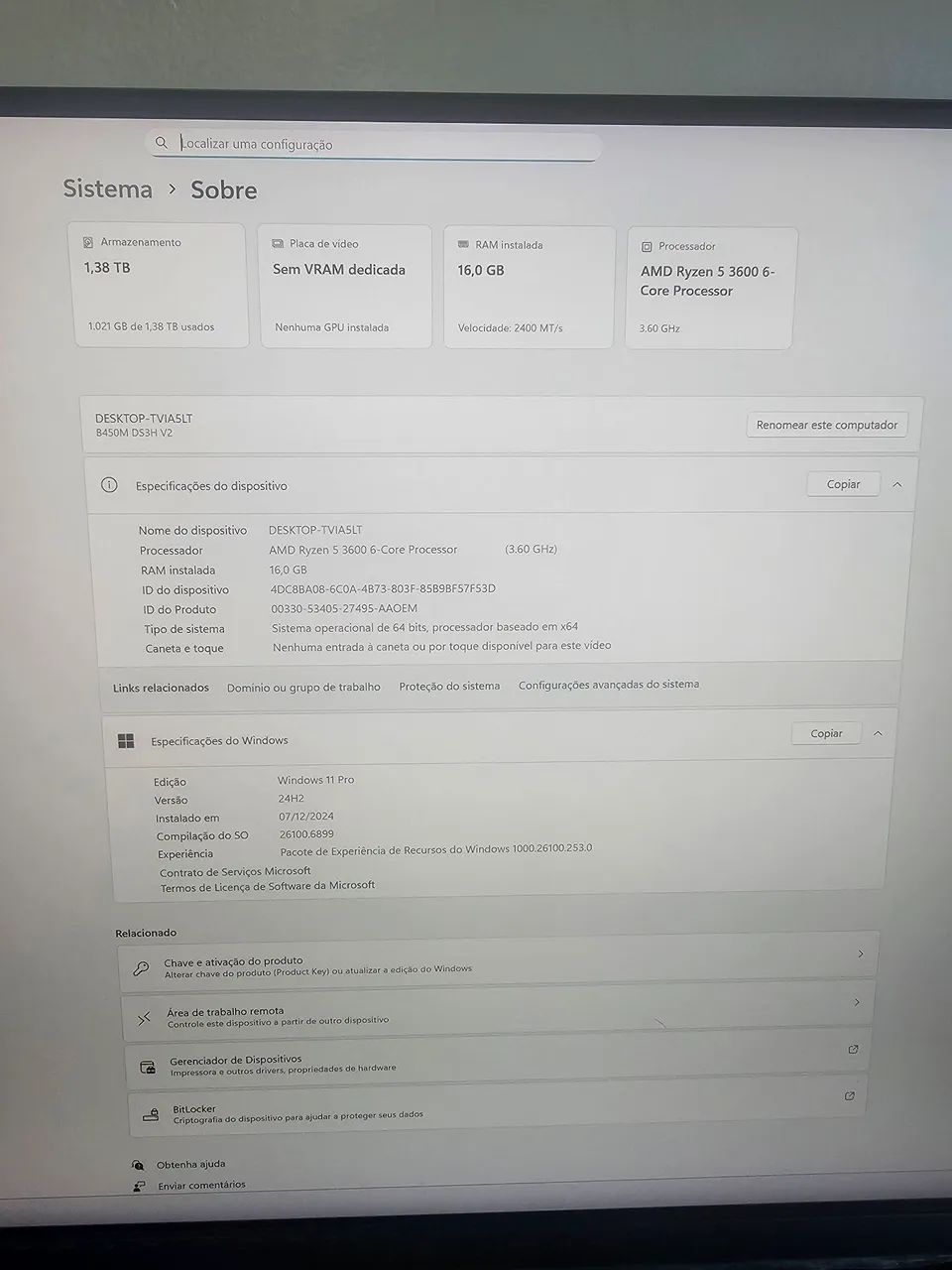 PC gamer Preço Bom RX6600 - Foto 3