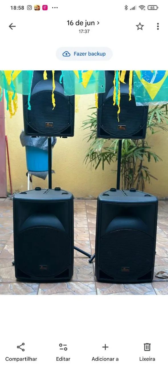4 caixas ativas 