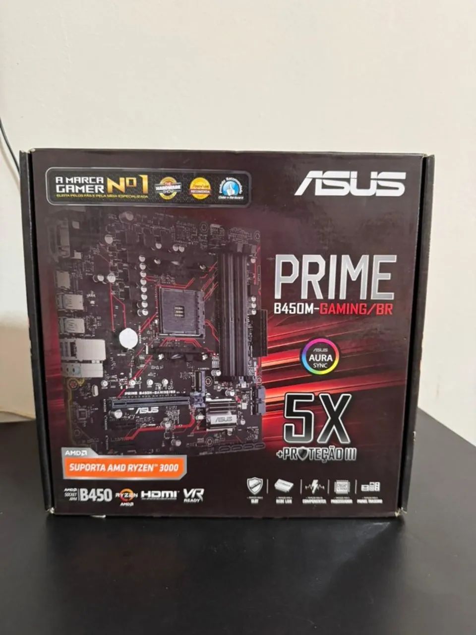 Placa-mãe ASUS Prime B450M Gaming/BR