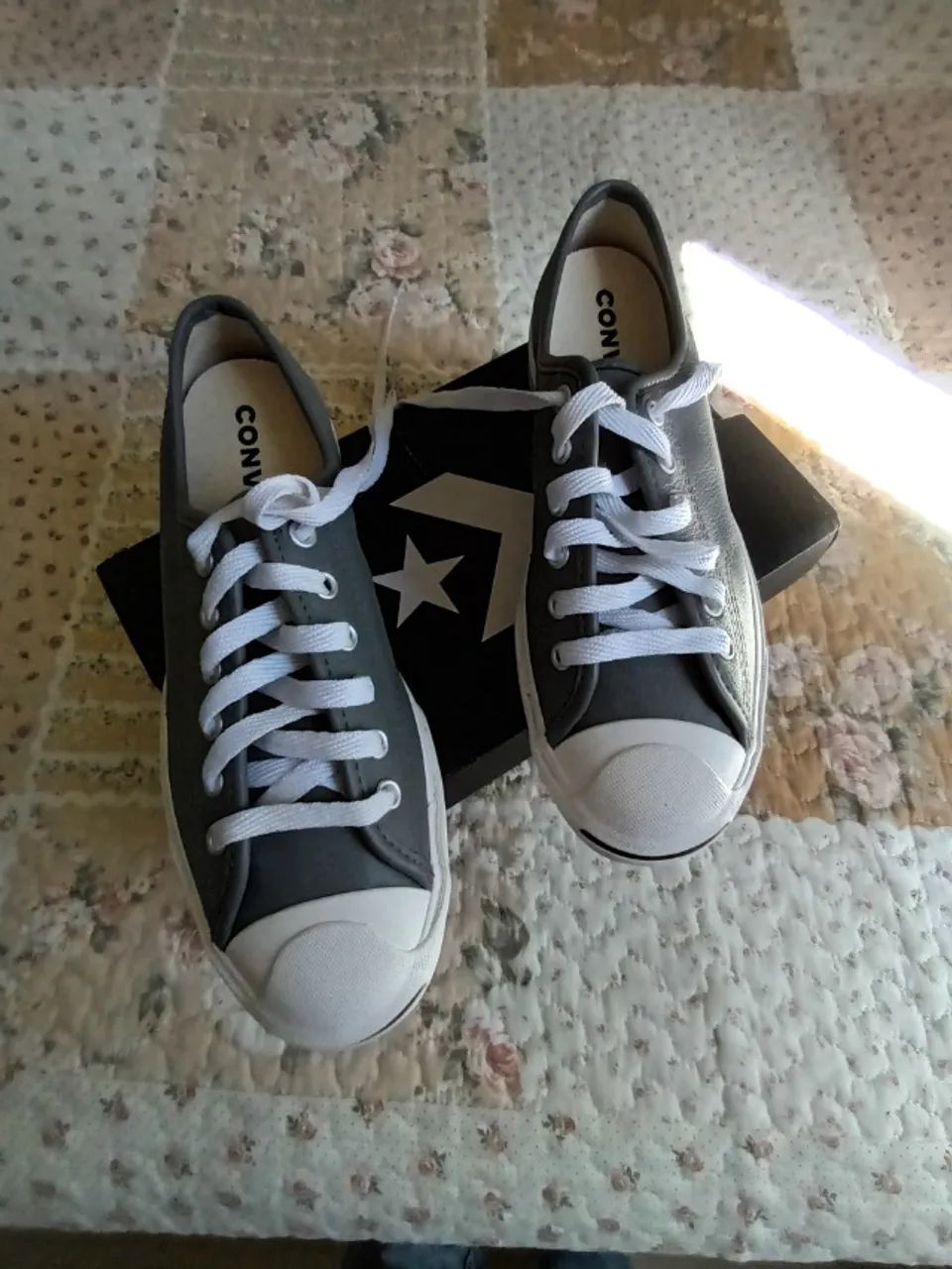 Tenis Converse Jack purcell couro legítimo 
