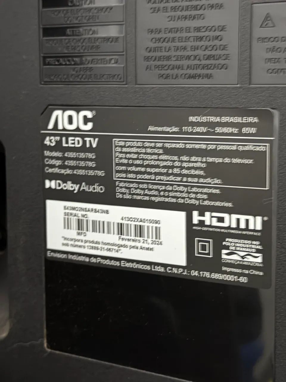 TV Smart 43  - Foto 2