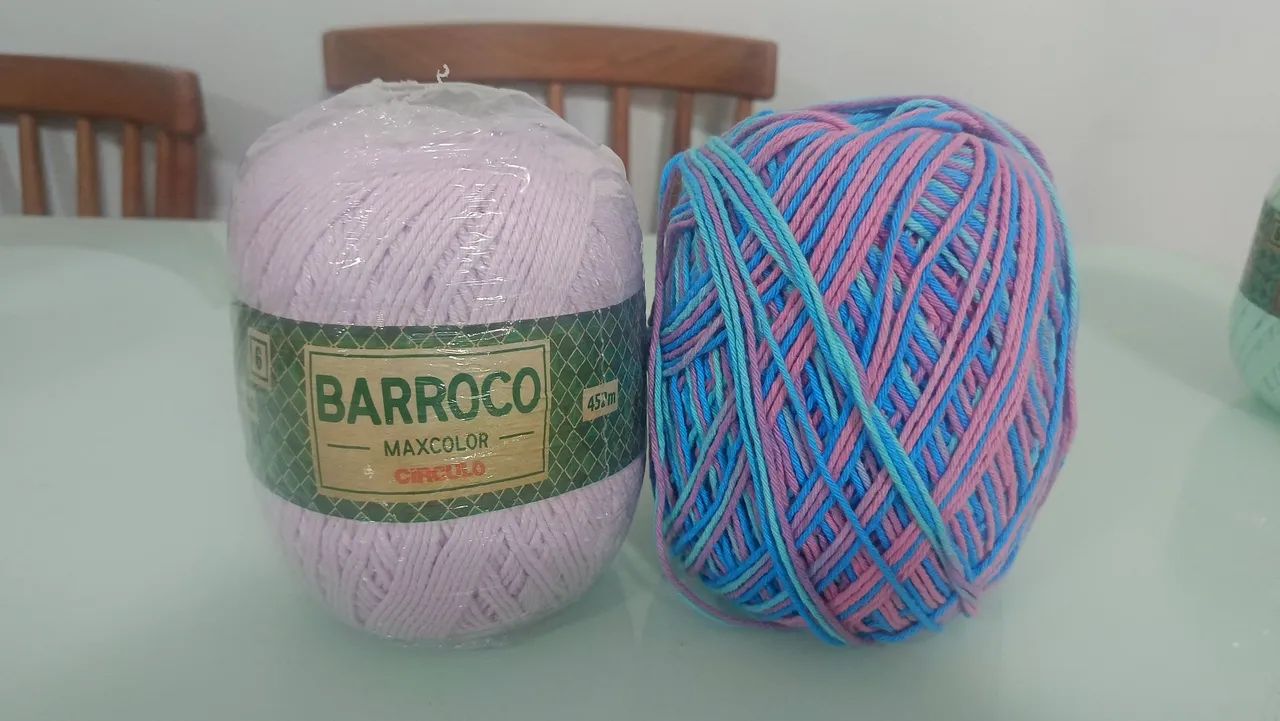 Linhas Barroco para crochê  - Foto 5