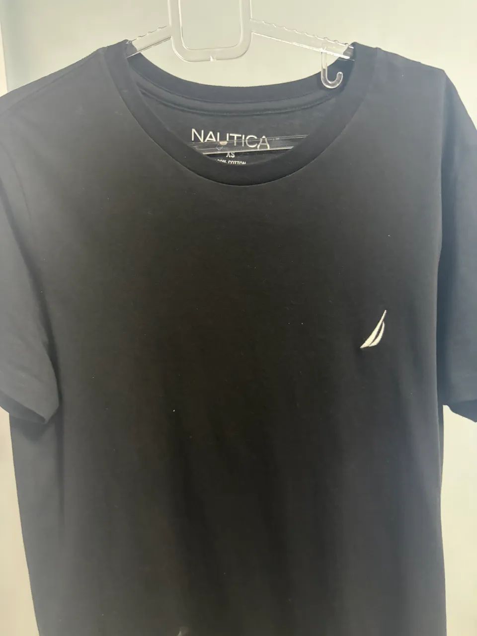Camiseta náutica preta