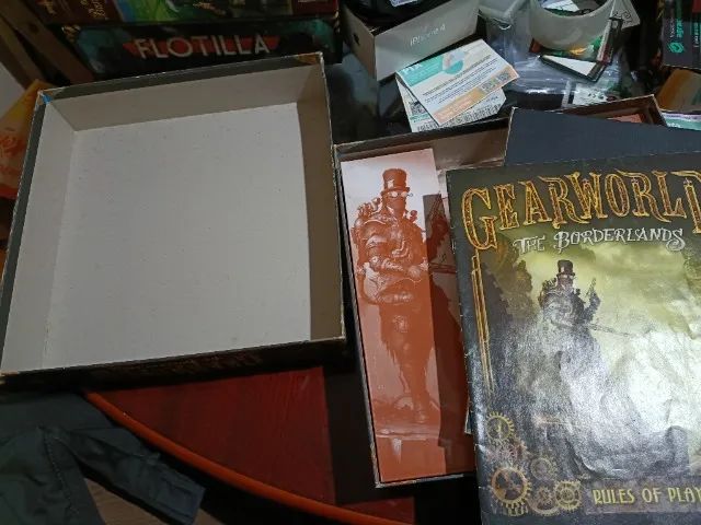 Gearworld the borderlands jogo de tabuleiro - Foto 3