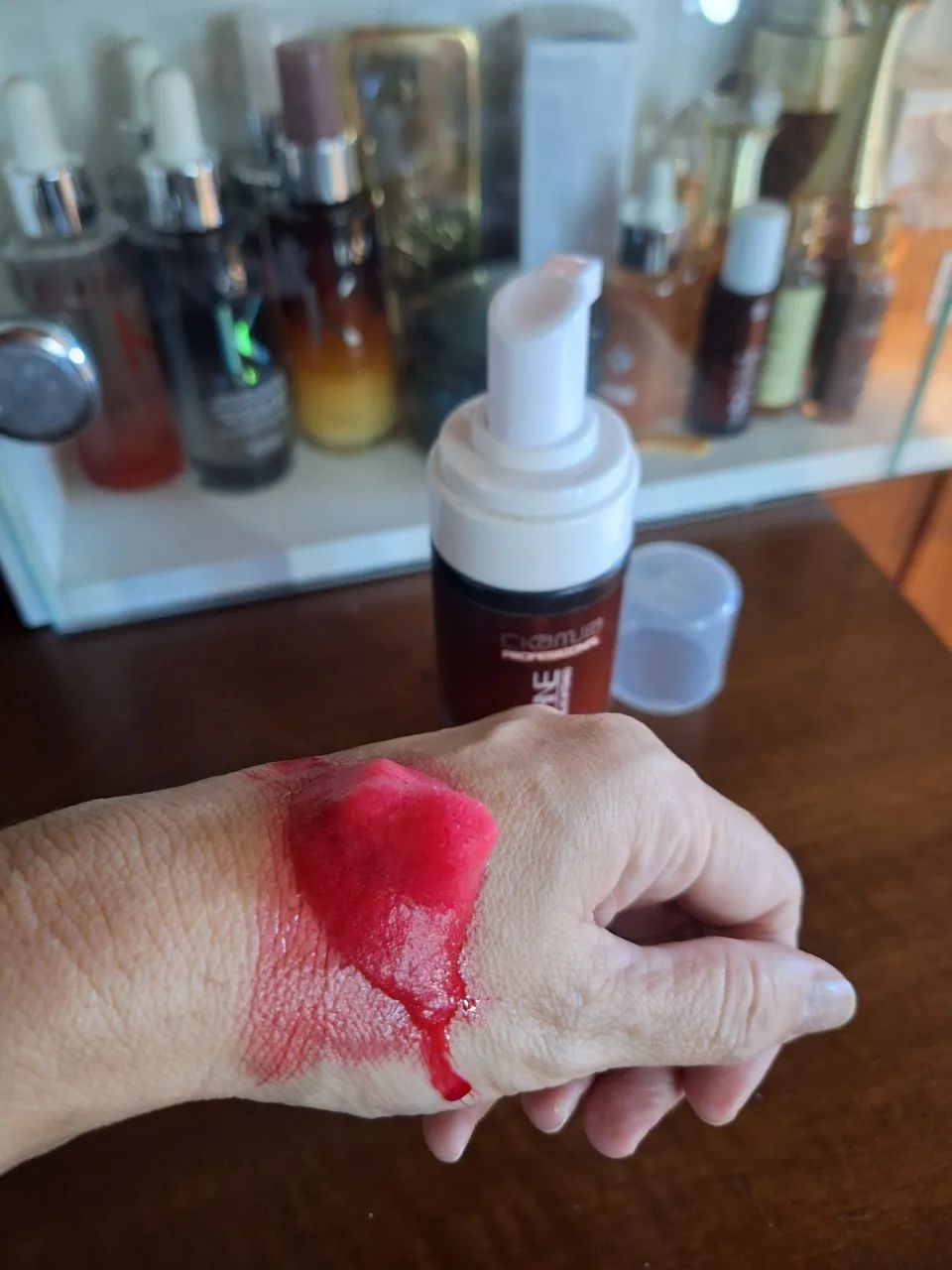 Espuma tonalizante para reavivar a cor - Foto 3