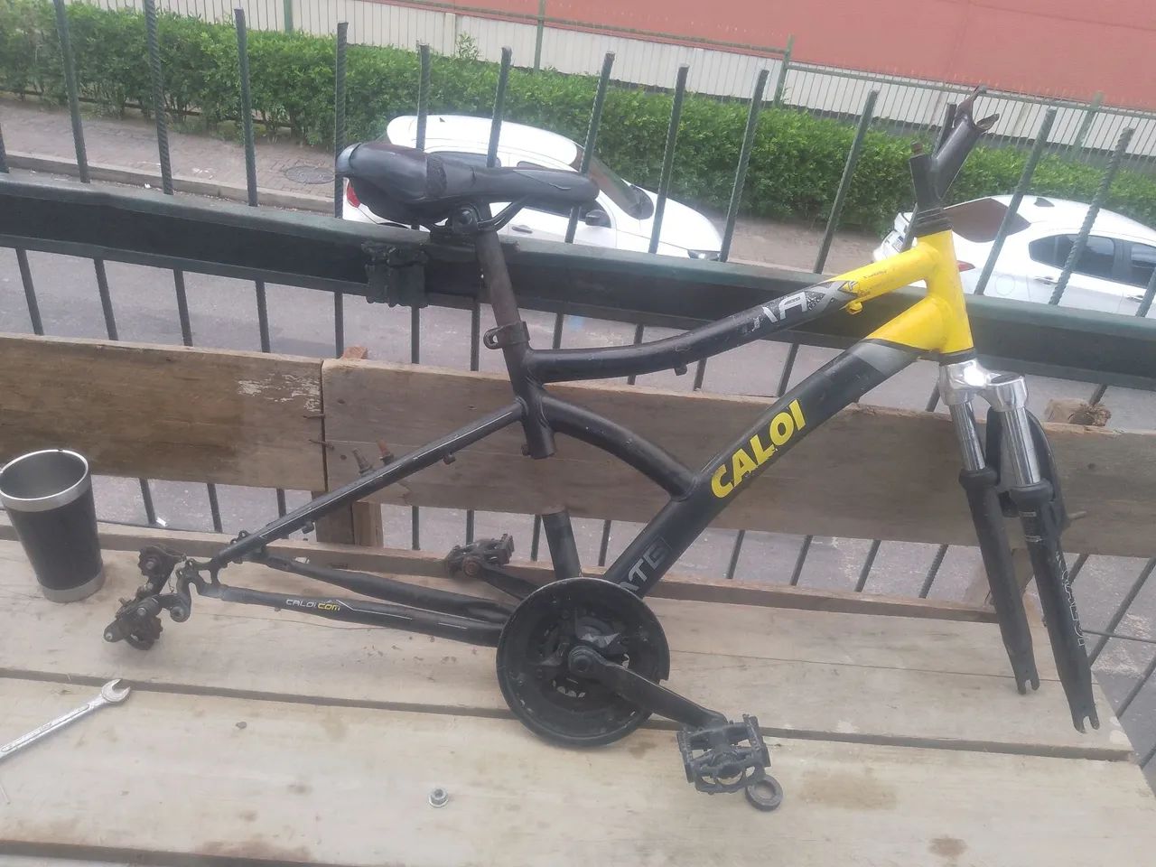 Bicicleta aro 26 de ferro