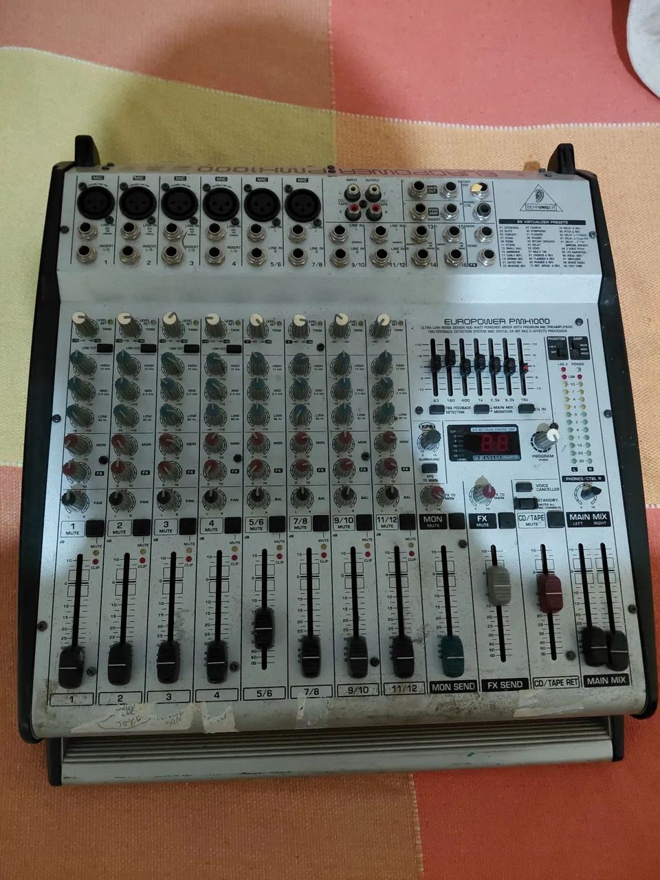 MESA SOM EUROPOWER PMH1000 BEHRINGER - Foto 3
