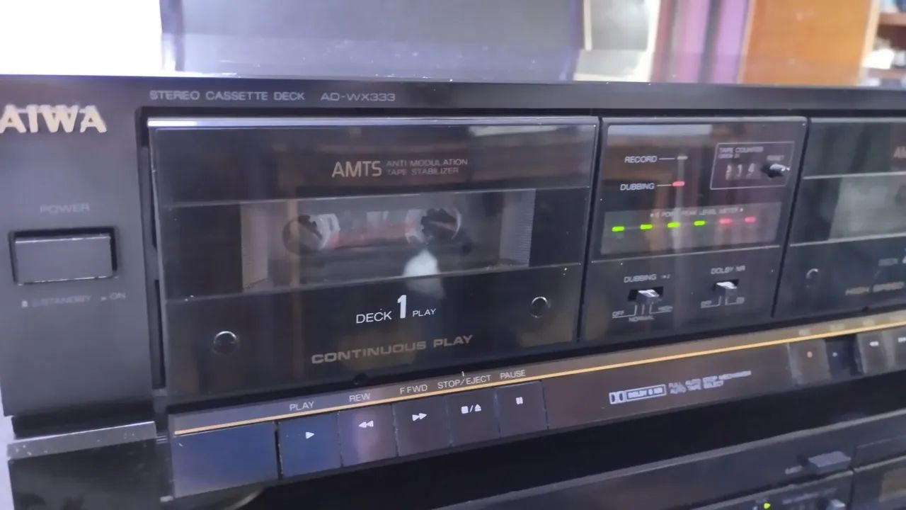 Tape deck AIWA e um SANSUI - Foto 2