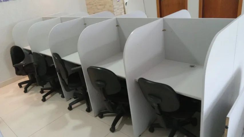 Baia Base Fixa para Escritório - Ótimo Estado - Foto 4